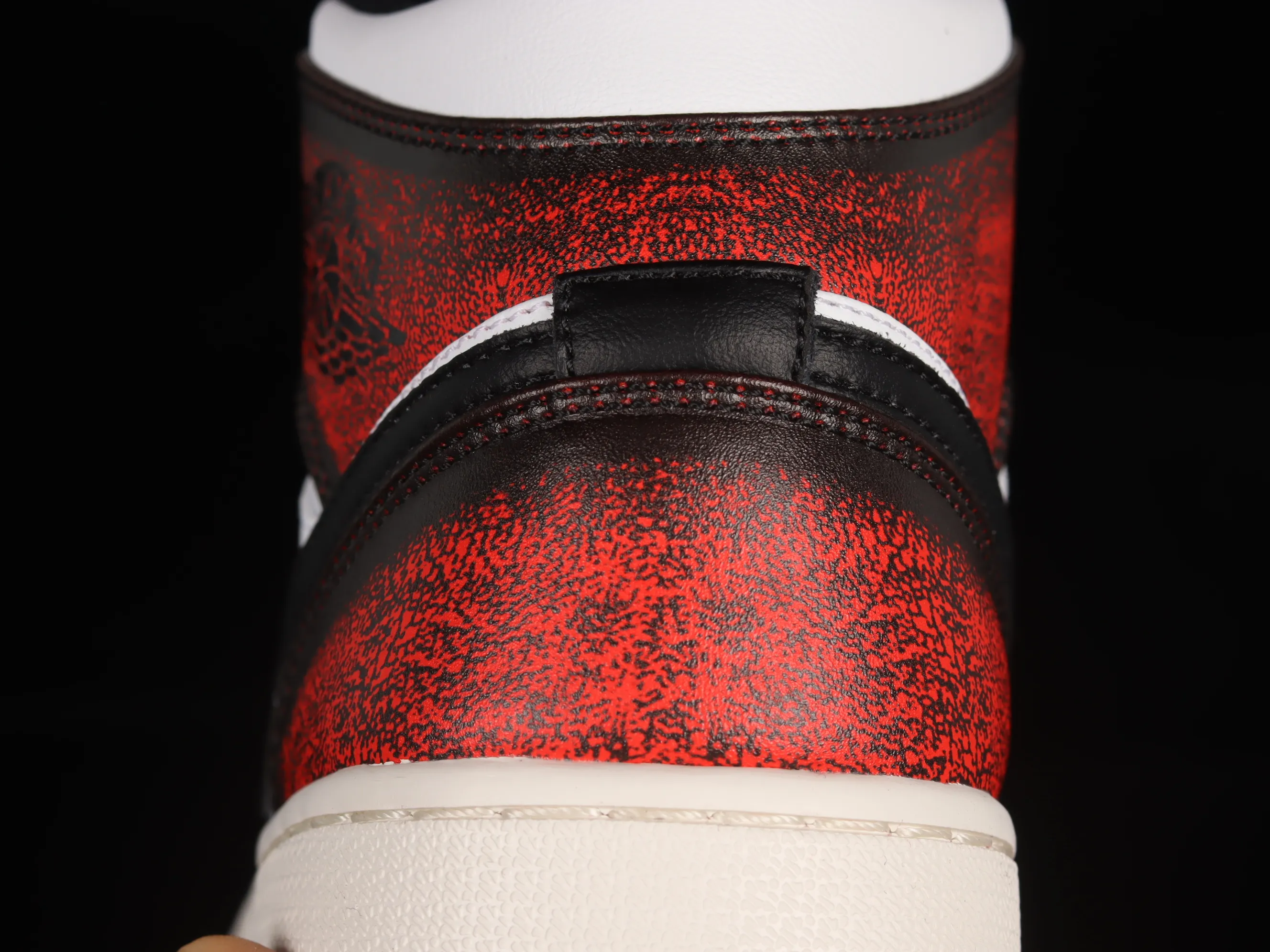 All categories Air Jordan Jordan series basketball shoes Air Jordan 1 Mid Air Jordan 1 Mid "Wear-Away" AJ Joe 1 Chicago distressed Chinese basketball shoes DV9565-006